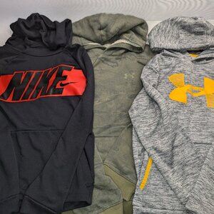 Nike & Under Armor - Set of 3 Youth Large Hoodies | Used in Good Condition